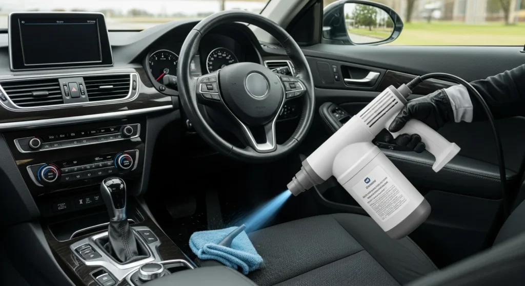 Cos'è l'Ozono e Come Igienizza l'Auto?