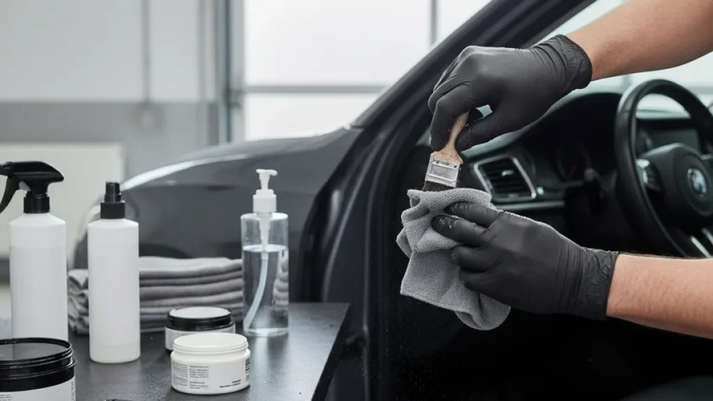 Come pulire guarnizioni auto sporche e rovinate - Come