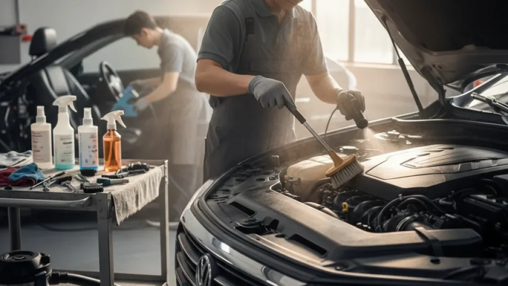 Come pulire vano motore auto in sicurezza - Come Pulire il