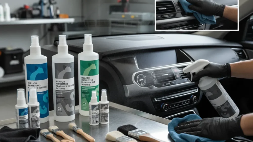 Miglior protettivo plastiche interne auto durata -